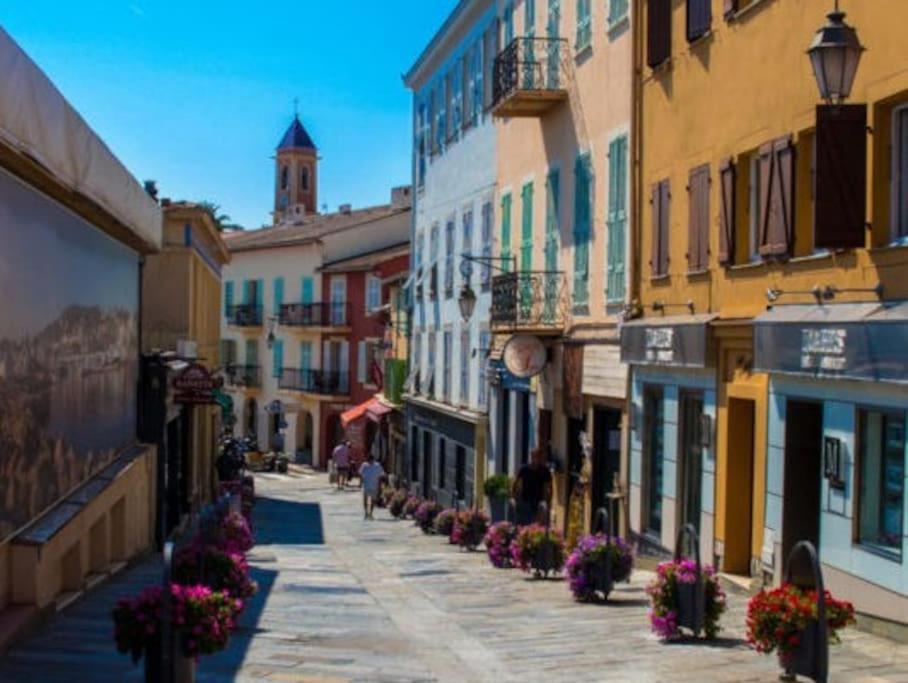 2P Neuf Au Coeur De St Jean Cap Ferrat Apartman Saint-Jean-Cap-Ferrat Kültér fotó