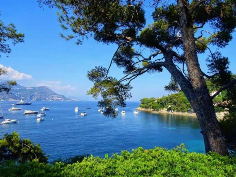 2P Neuf Au Coeur De St Jean Cap Ferrat Apartman Saint-Jean-Cap-Ferrat Kültér fotó